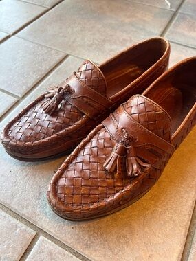 Allen Edmonds Marigot Woven Leather Loafers